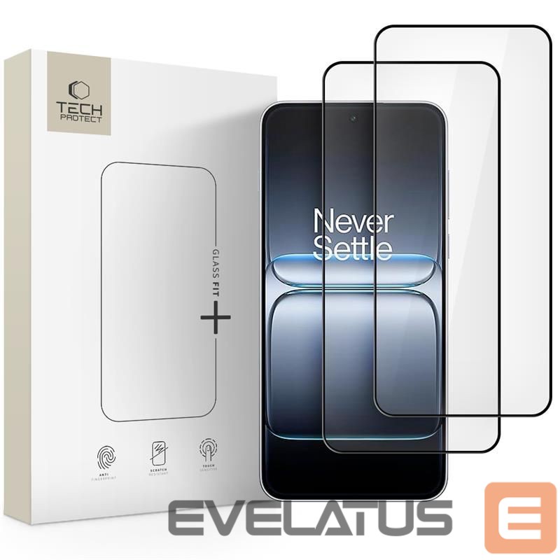 Other goods Tech-Protect Tech-Protect Glass Fit+ 2-pack tempered glass for OnePlus Nord 5 - black