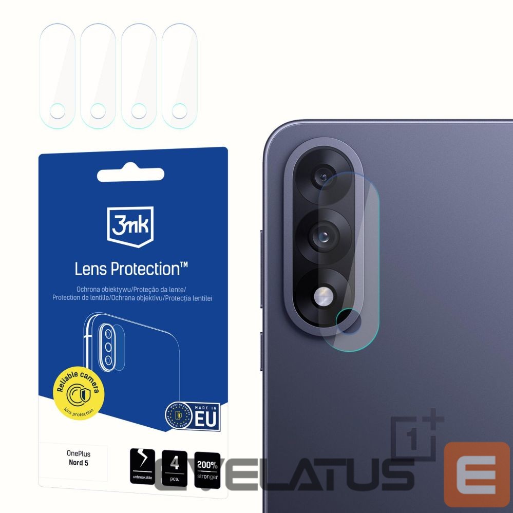 Other goods 3MK 3mk Lens Protection Hybrid Glass for the Camera Lens on OnePlus Nord 5