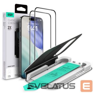 Other goods ESR  ESR UltraFit Tempered Glass 2-pack for iPhone 17 Pro Max - transparent 