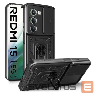Other goods Tech-Protect  Tech-Protect CamShield Pro Case for Xiaomi Redmi 15 4G / 5G - Black 