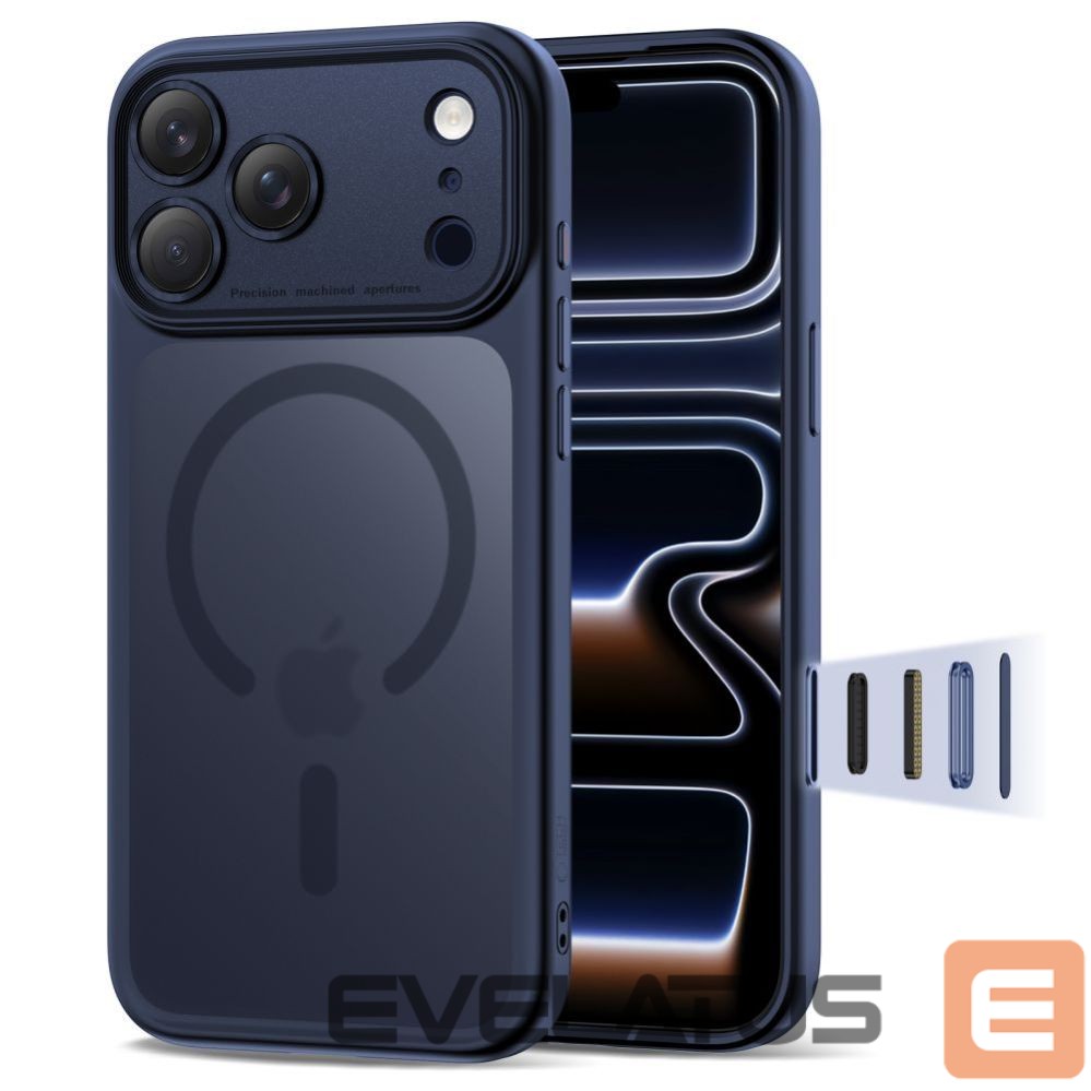 Other goods Tech-Protect Tech-Protect Magpeak Magsafe CC Case for iPhone 17 Pro Max - Matte Navy Blue
