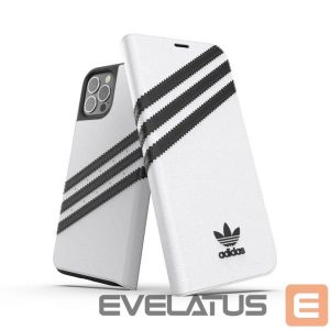 Other goods Adidas  Adidas OR Booklet Case PU for iPhone 12 / 12 Pro 6.1" - white and black 