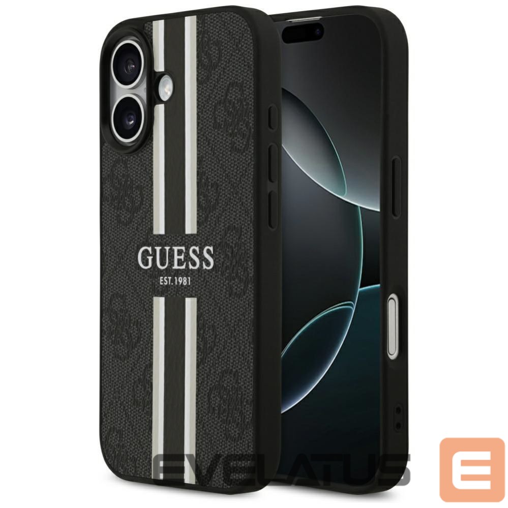 Other goods Guess Guess 4G Printed Stripes MagSafe case for iPhone 17 - black