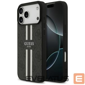 Other goods Guess  Guess 4G Printed Stripes MagSafe case for iPhone 17 Pro Max - black 