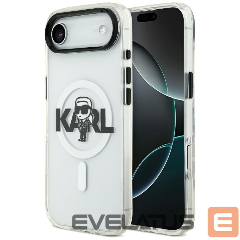 Other goods Karl Lagerfeld Karl Lagerfeld IML Karl Sketch Logo MagSafe Case for iPhone 17 Air - Transparent
