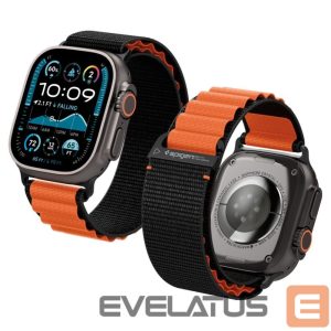 Other goods Spigen  Spigen WBF1 Strap for Apple Watch 44 / 45 / 46 / 49 mm - Black and Orange 