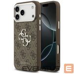 Other goods Guess  Guess 4G Big 4G Classic Logo Case for iPhone 17 Pro Max Brown - Silver 