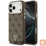 Other goods Guess  Guess 4G Triangle Logo MagSafe case for iPhone 17 Pro Max - brown 
