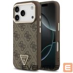 Other goods Guess  Guess 4G Triangle Logo MagSafe Case for iPhone 17 Pro - Brown and Gold 