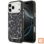 Back panel cover Karl Lagerfeld  Karl Lagerfeld IML Leopard Pattern MagSafe Case for iPhone 17 Pro Max - Black 