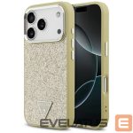 Other goods Guess  Guess Glitter Triangle Logo MagSafe Case for iPhone 17 Pro - Gold 