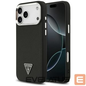 Other goods Guess  Guess Grained Triangle Logo MagSafe case for iPhone 17 Pro Max - black 