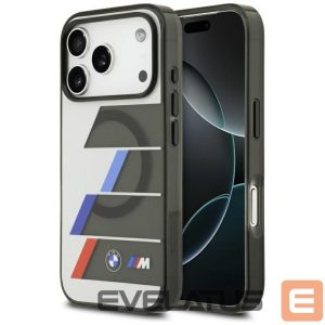 Other goods BMW  BMW M IML Metal Buttons Tricolor Lines MagSafe Case for iPhone 17 Pro Max - Gray 