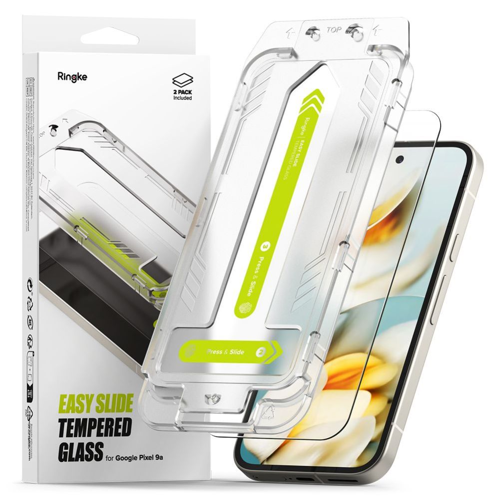 Other goods Ringke Ringke Easy Slide 2-pack tempered glass for Google Pixel 9A