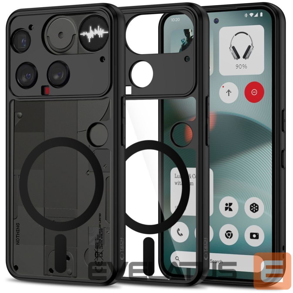 Other goods Tech-Protect Tech-Protect MagMat MagSafe Case for Nothing Phone 3 - Black and Clear