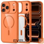 Back panel cover Tech-Protect  Tech-Protect MagMat MagSafe Case for iPhone 17 Pro - Transparent Orange 