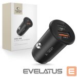 Cable Tech-Protect  Tech-Protect CC02 35W Car Charger 2-Port USB-C / USB-A - Black 