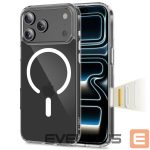 Back panel cover Tech-Protect  Tech-Protect Flexair Hybrid CC MagSafe Case for iPhone 17 Pro - Clear 