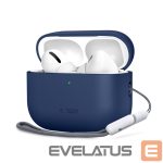 Back panel cover Tech-Protect  Tech-Protect Silicone Case for AirPods Pro 3 - Navy Blue 