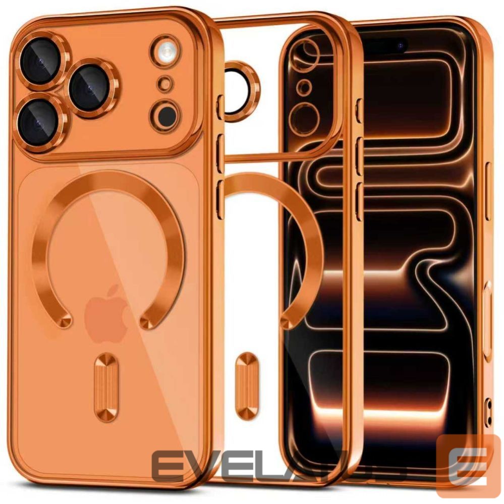 Other goods Tech-Protect Tech-Protect MagFlex MagSafe Case for iPhone 17 Pro - Transparent Orange