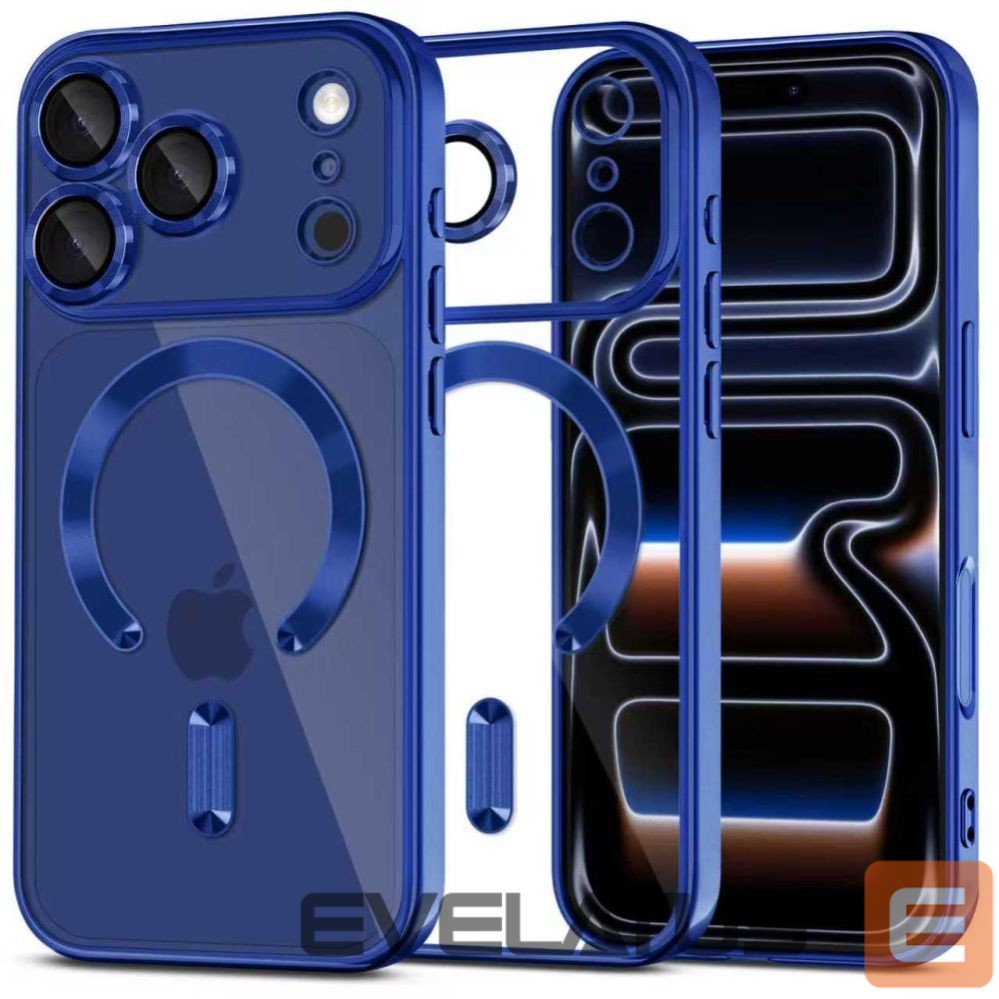 Other goods Tech-Protect Tech-Protect MagFlex MagSafe Case for iPhone 17 Pro Max - Clear Navy Blue