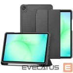 Back panel cover Tech-Protect  Tech-Protect SC Pen Canvas Case for Samsung Galaxy Tab A9 / A11 8.7 X110 / X115 / X133 / X135 - Gray 