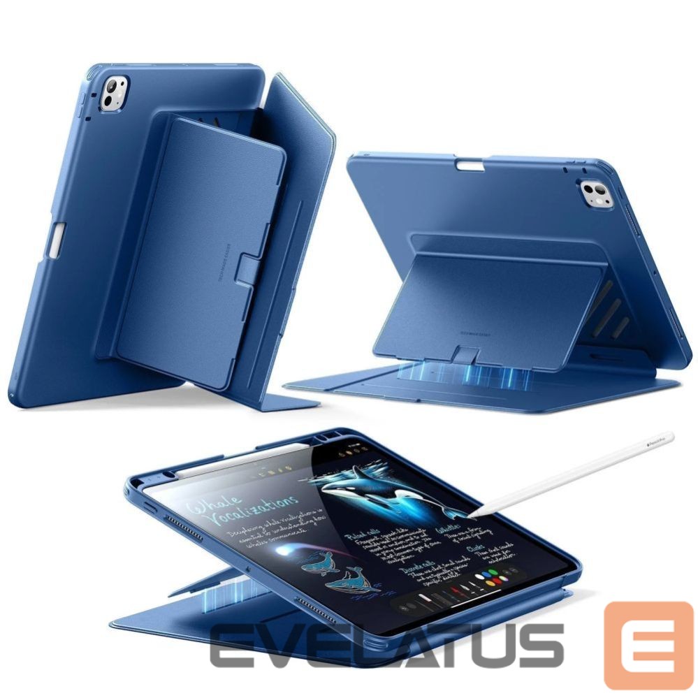 Other goods ESR ESR Flip Hybrid Case for iPad Pro 13” 7 / 8 / 2024-2025 - Navy Blue