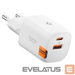 Cable Spigen  Spigen Essential EE352EU USB-C / USB-A 35W Wall Charger - White 