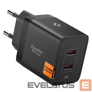 Other goods Spigen  Spigen Essential EE472EU 2-port USC-C 47W wall charger - black 