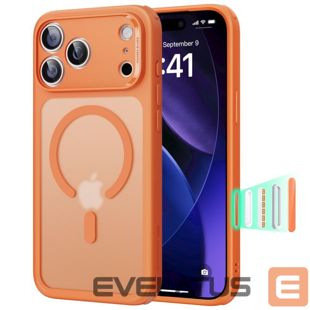 Other goods ESR ESR Classic Hybrid MagSafe Case for iPhone 17 Pro Max - Clear Orange