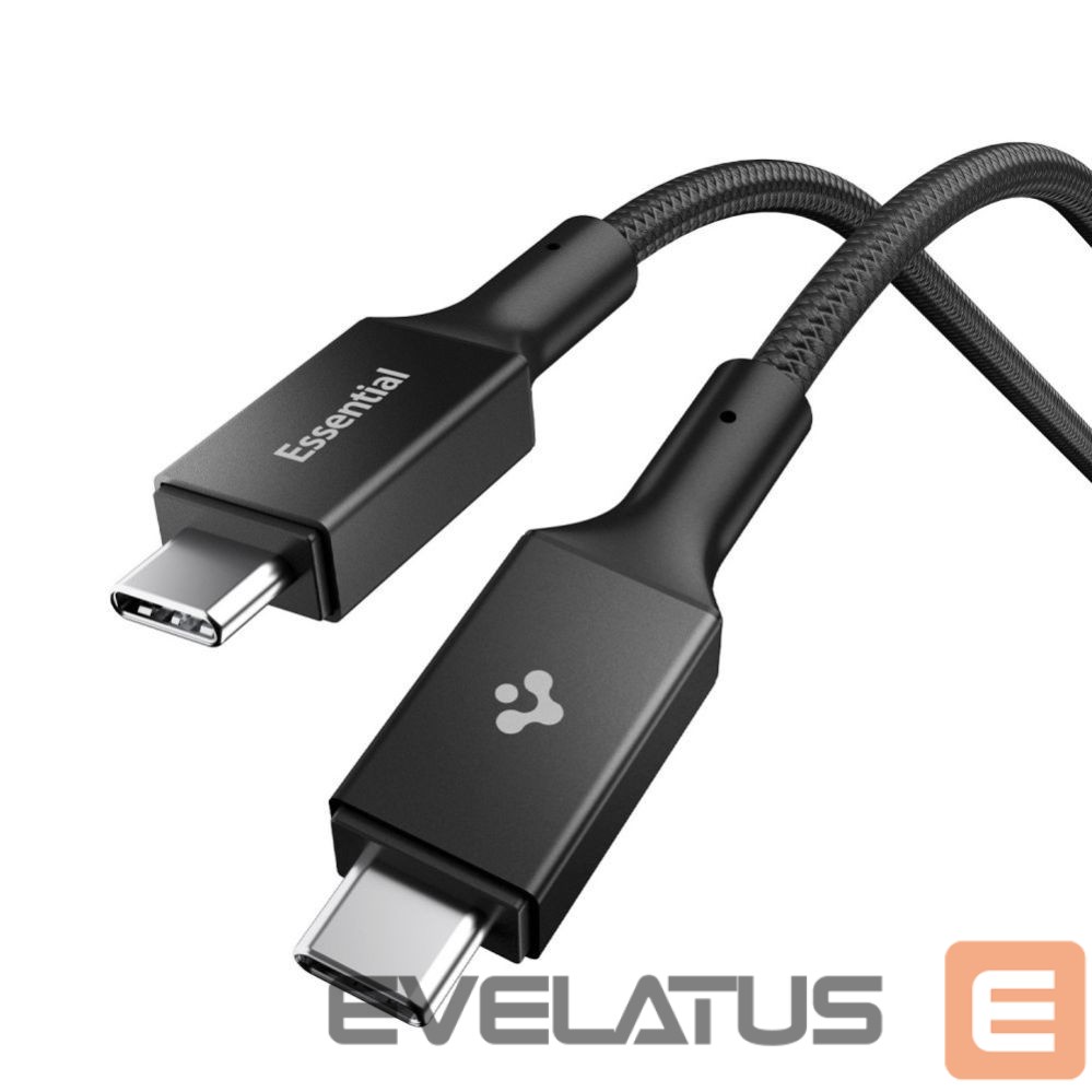 Other goods Spigen Spigen EB10010CC 100W 100 cm Cable - Black
