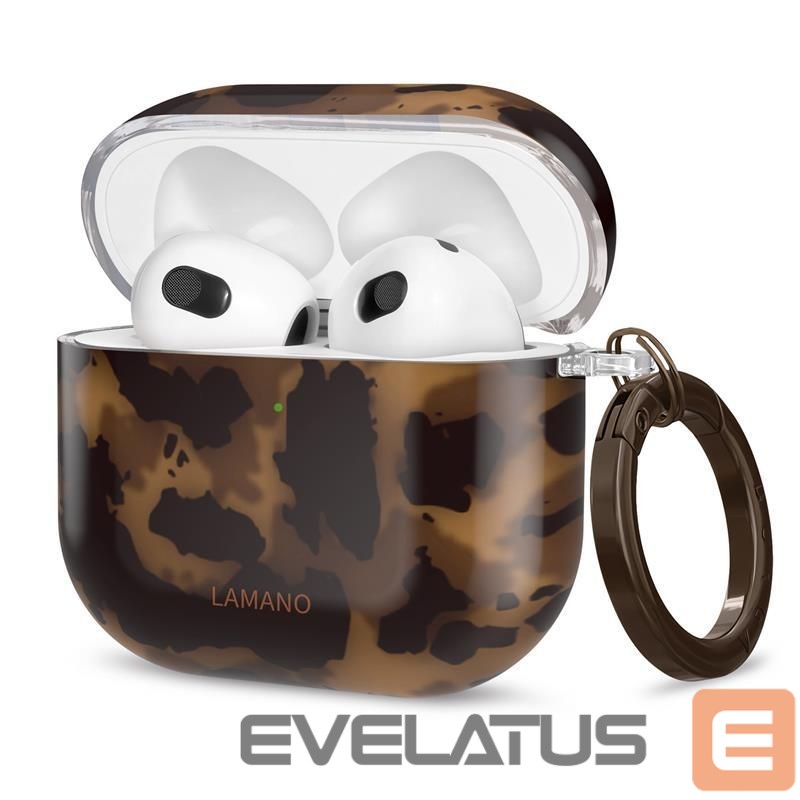 Other goods Tech-Protect Tech-Protect Lamano case for AirPods 4 - brown and black
