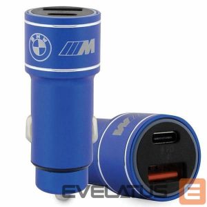 Other goods BMW  BMW M Edition PD-QC 3.0 20W Car Charger - Blue/Black 