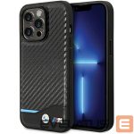 Other goods BMW  BMW Leather Carbon Case for iPhone 13 Pro Max - Black 