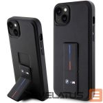 Other goods BMW  BMW Grip Stand Hot Stamp Case for iPhone 14 Plus / 15 Plus - Black 