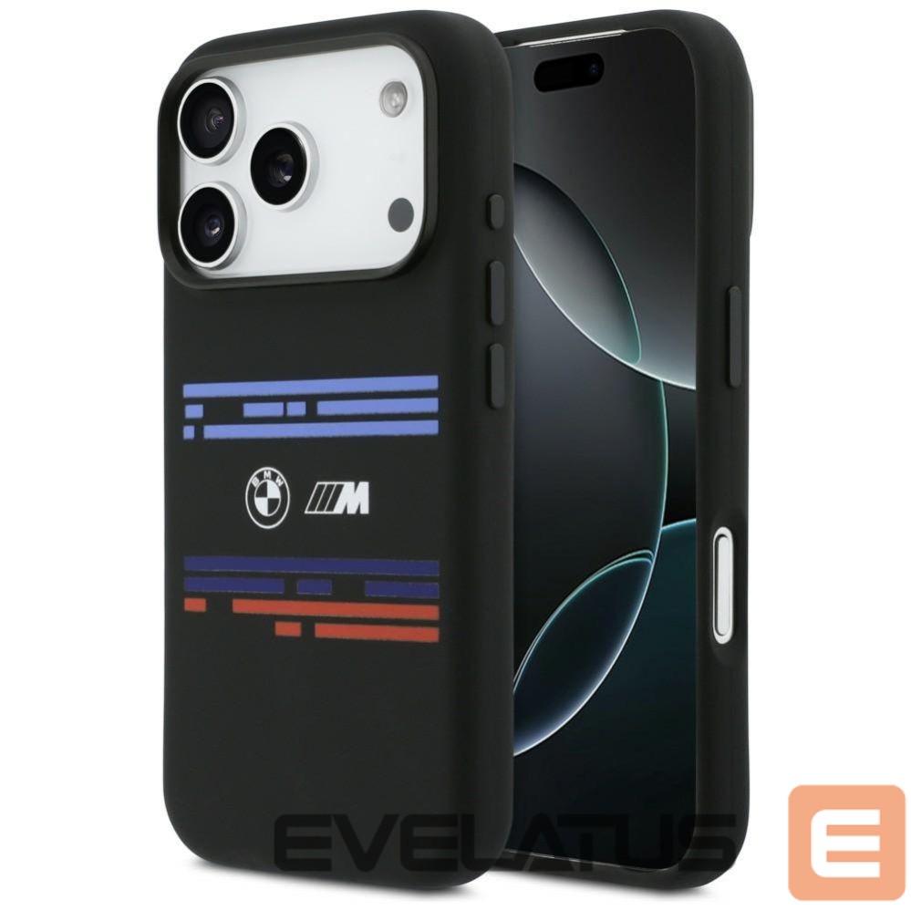 Other goods BMW BMW M Silicon Horizontal Line MagSafe Case for iPhone 17 Pro - Black