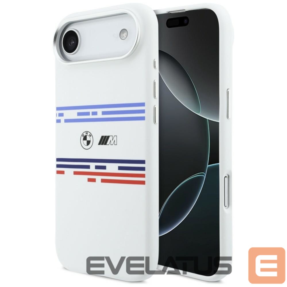Other goods BMW BMW M Silicon Horizontal Line MagSafe Case for iPhone Air - White