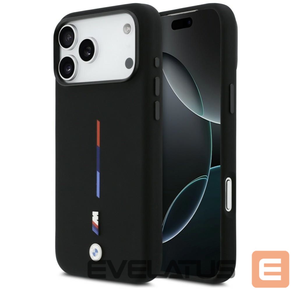 Other goods BMW BMW M Silicon Tricolor Line MagSafe Case for iPhone 17 Pro Max - Black
