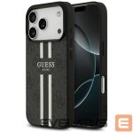 Other goods Guess  Guess 4G Printed Stripes MagSafe case for iPhone 17 Pro - black 