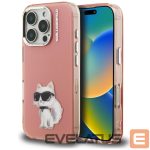 Other goods Karl Lagerfeld  Karl Lagerfeld IML Aquarelle Choupette & Logo Case for iPhone 16 Pro Max - Pink 