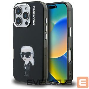 Other goods Karl Lagerfeld  Karl Lagerfeld IML Aquarelle Karl & Logo MagSafe Case for iPhone 16 Pro Max - Black 