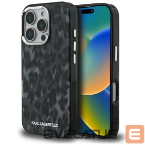 Other goods Karl Lagerfeld  Karl Lagerfeld IML Leopard Pattern MagSafe Case for iPhone 16 Pro - Black 