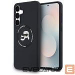 Other goods Karl Lagerfeld  Karl Lagerfeld Silicone Karl & Choupette Heads MagSafe Case for Samsung Galaxy S25 FE - Black 