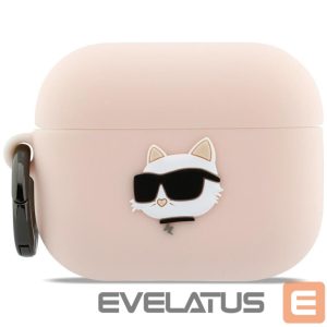Other goods Karl Lagerfeld  Karl Lagerfeld Silicone Chaupette Head 3D Case for AirPods Pro 3 - Pink 