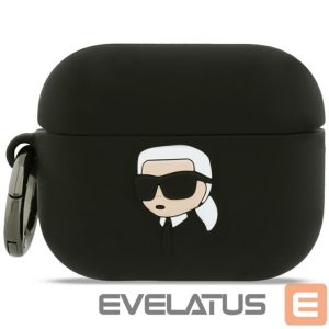 Other goods Karl Lagerfeld  Karl Lagerfeld Silicone Karl Head 3D Case for AirPods Pro 3 - Black 