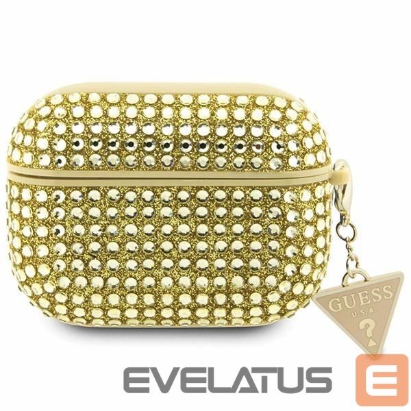 Other goods Guess Guess Rhinestone Triangle AirPods Pro Case - Gold