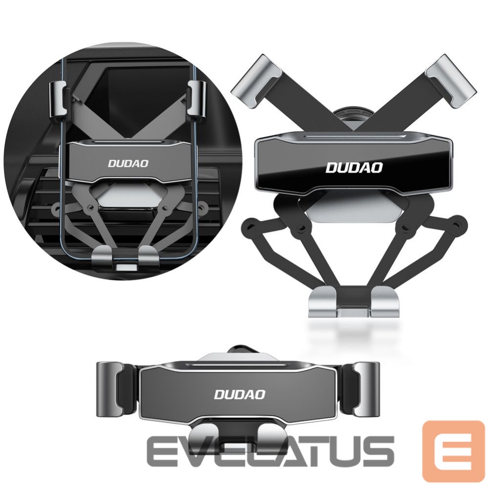 Auto holder Dudao Dudao Gravity Car Smartphone Holder Black (F11Pro)
