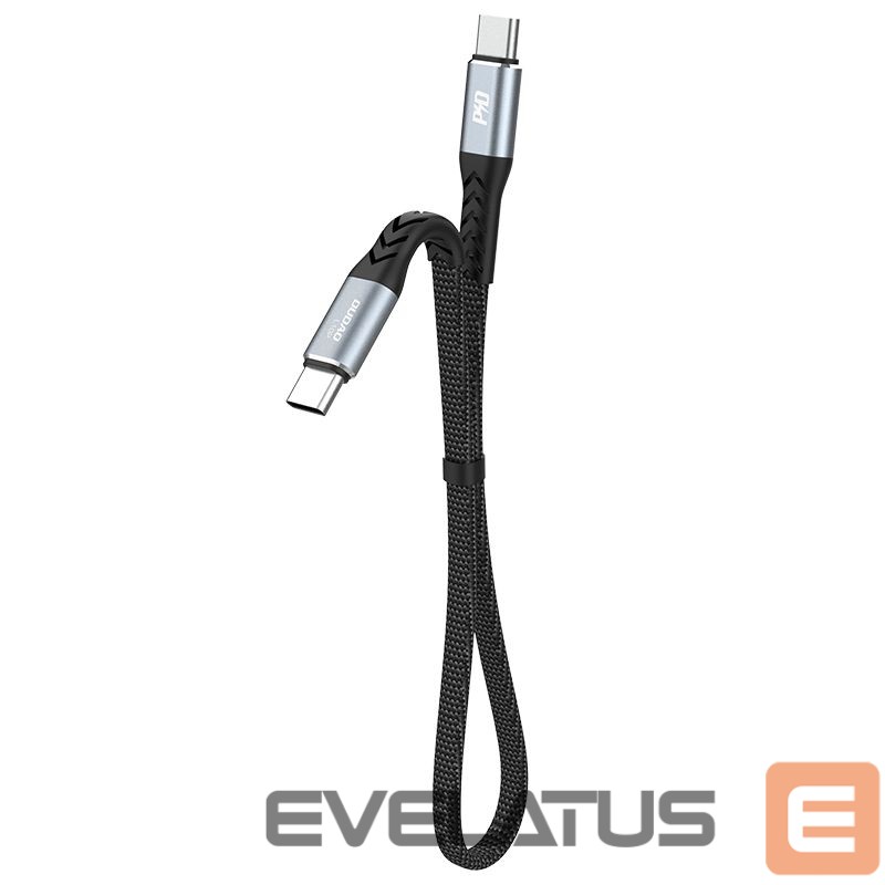 Cable Dudao Dudao L10C USB-C - USB-C PD cable 100W 5A 0.23m - black