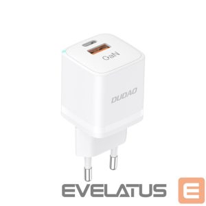 Adapter Dudao  Wall charger GaN 33W PPS USB C/USB Dudao A13Pro - white 