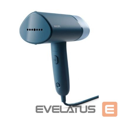 Iron Philips Philips 3000 Series Handheld Steamer STH3000/20 Compact and foldable Ready to use in ˜30 seconds 1000W, up to 20g/min No ironing board needed
